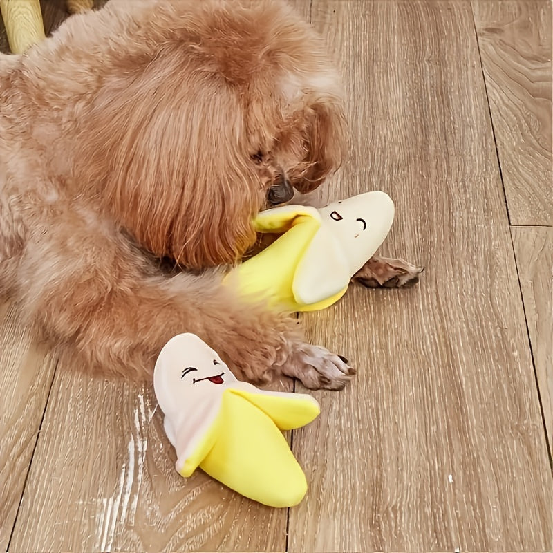 15pcs Cuddle Paws Cartoon Plush Dog Toy Set - Soft Interactive Toys